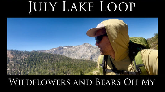July Lake Loop: Wildflowers and Bears
