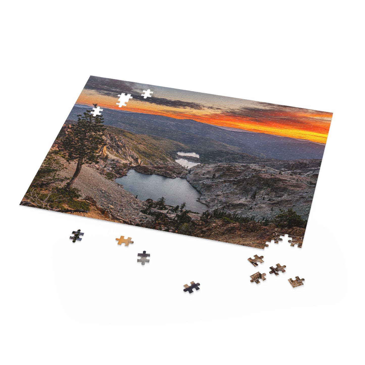 Puzzle (500-Piece) Sierra Sunrise
