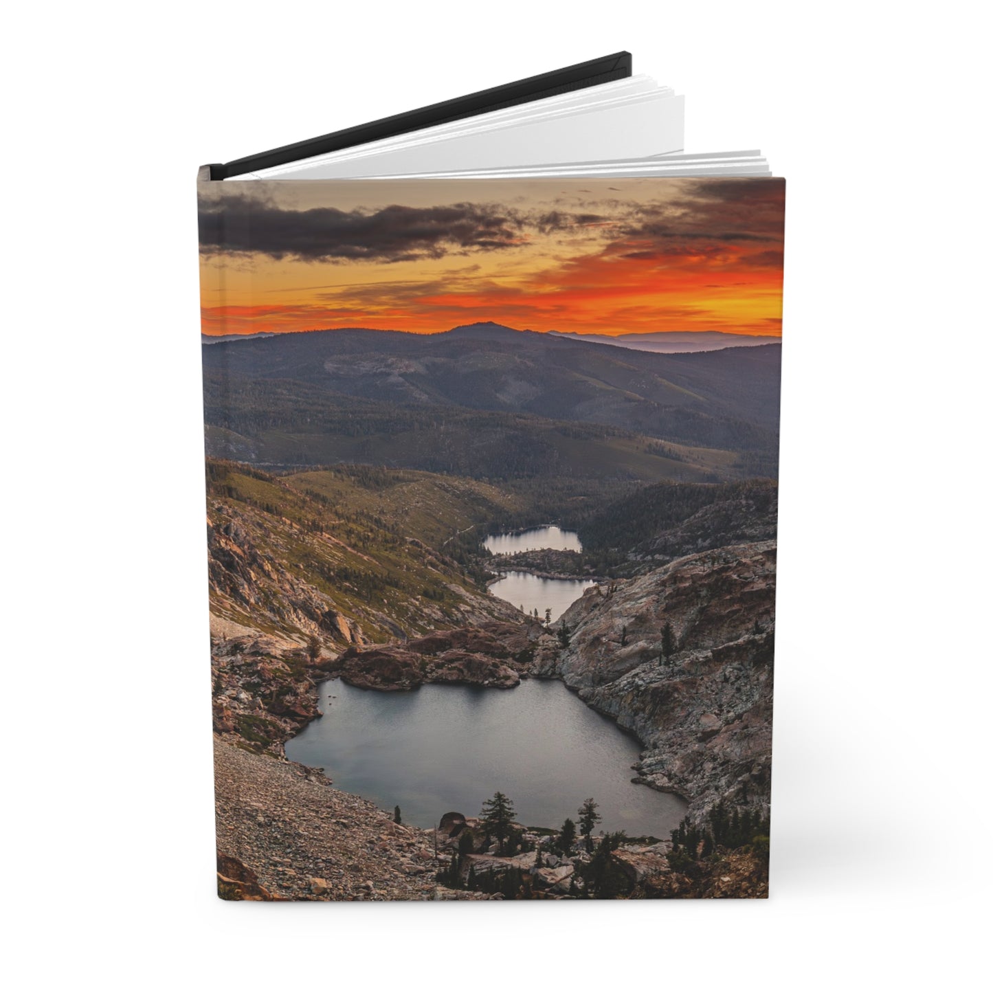 Hardcover Journal: Sierra Sunrise