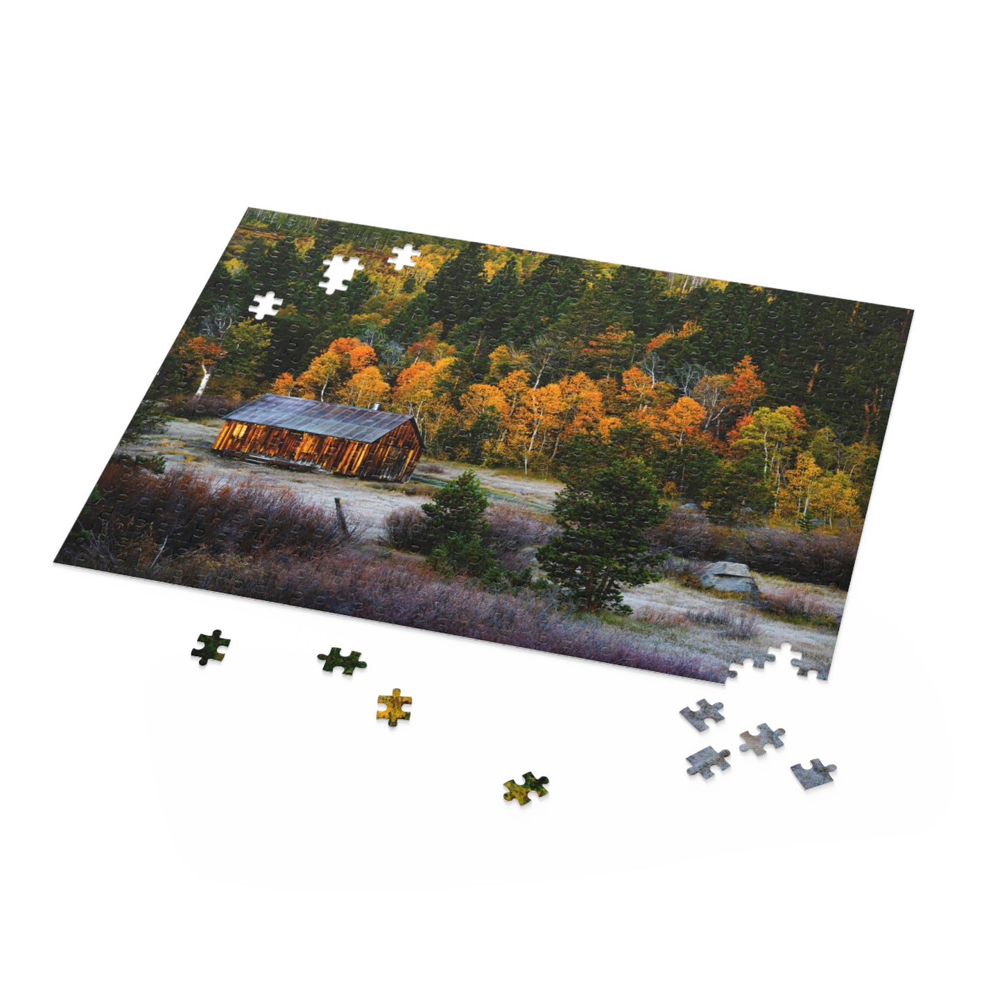 Puzzle (500-Piece) - Autumn Barn