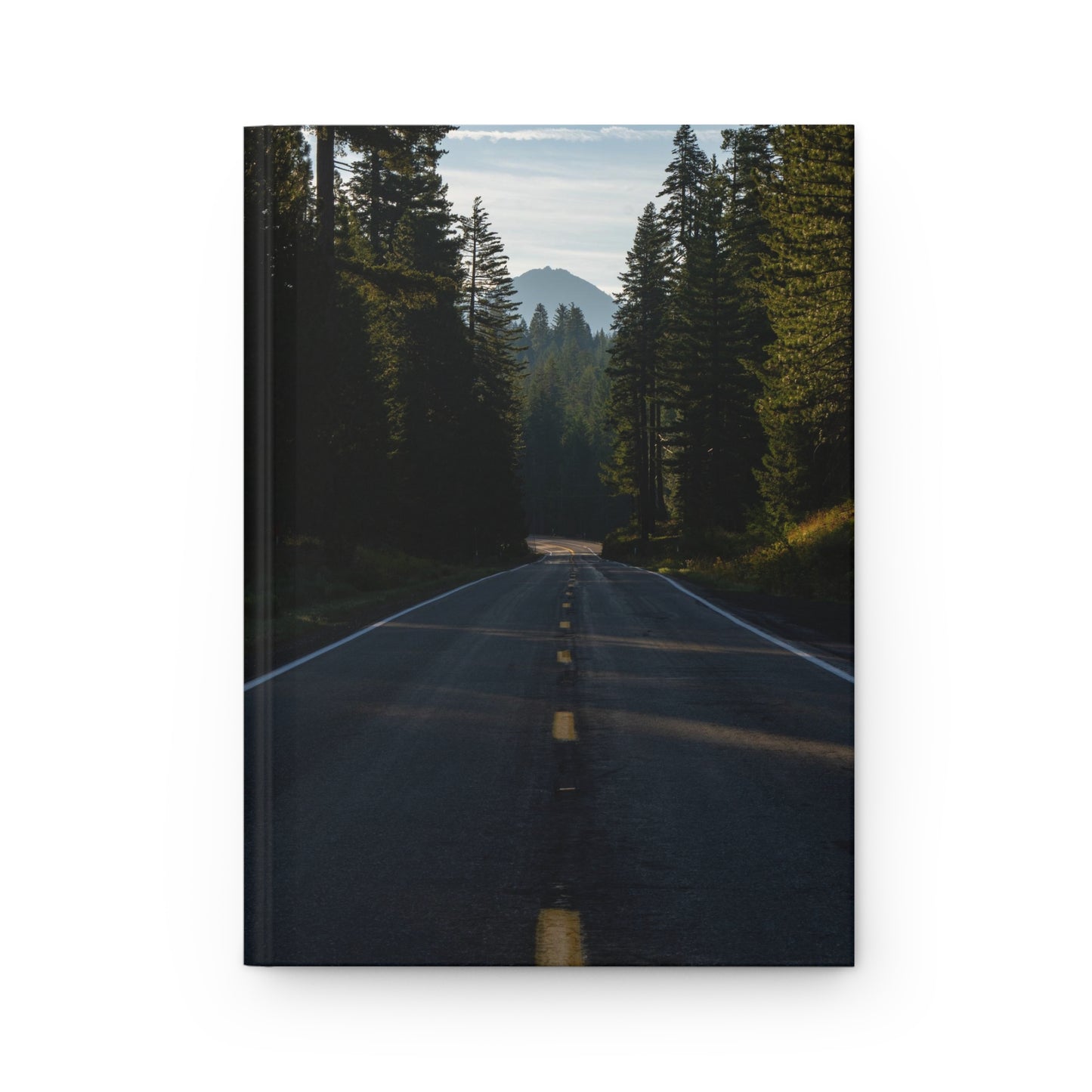 Hardcover Notebook/Journal: Mountain Road