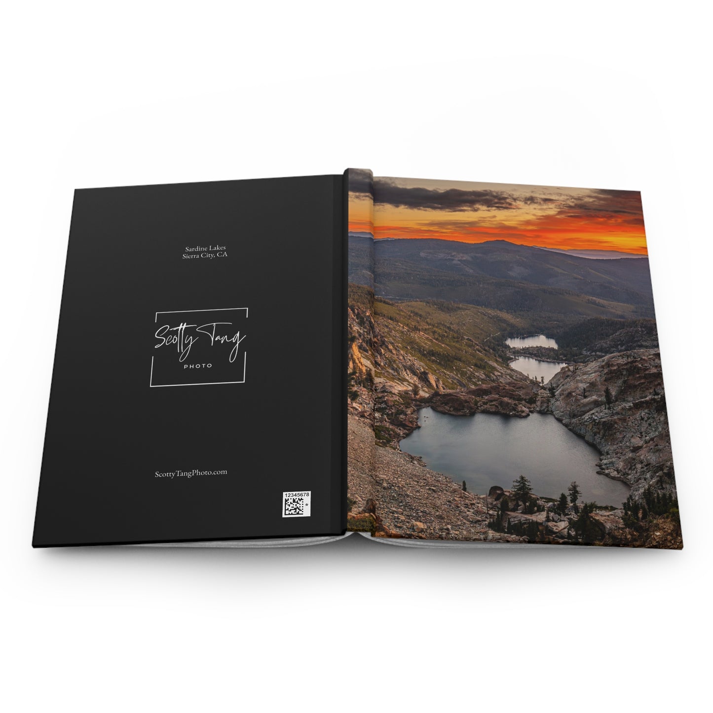 Hardcover Journal: Sierra Sunrise