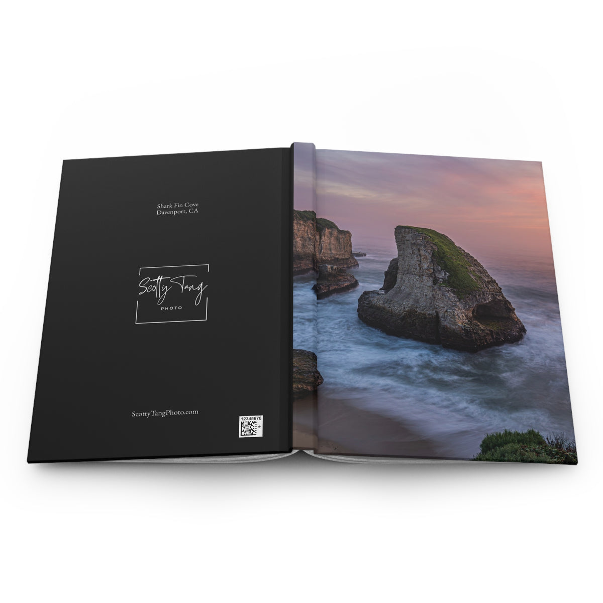 Hardcover Journal Matte (Lined): Shark Fin Cove