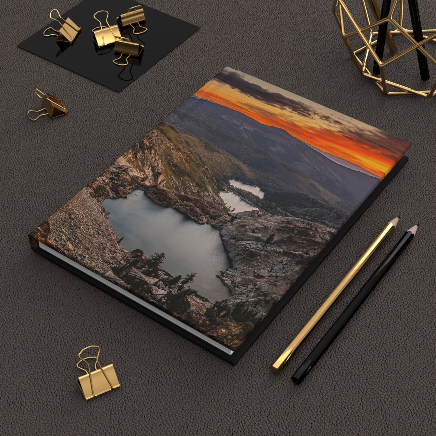 Hardcover Journal: Sierra Sunrise