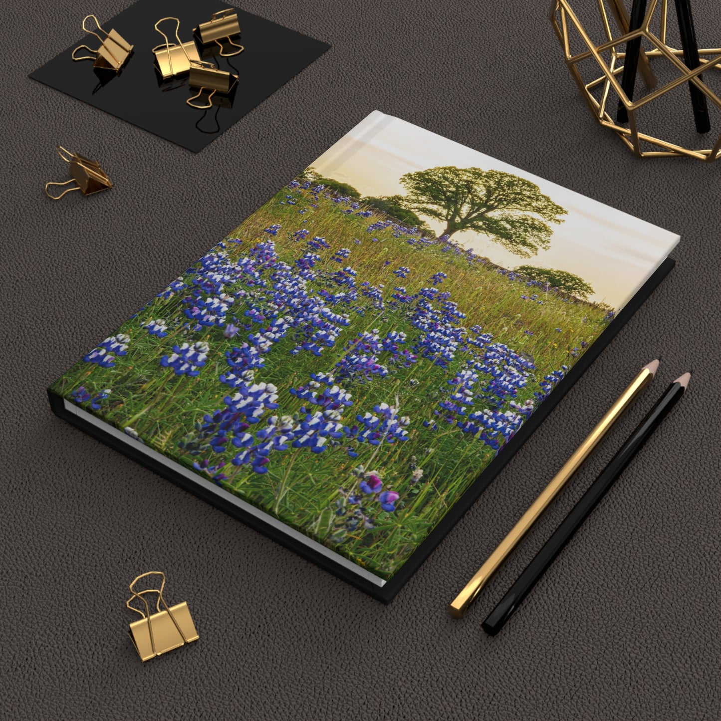 Hardcover Journal/Notebook - Lupine Tree