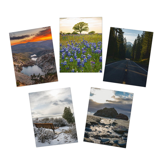 Multi-Design Greeting Cards (5-Pack) - Scenic