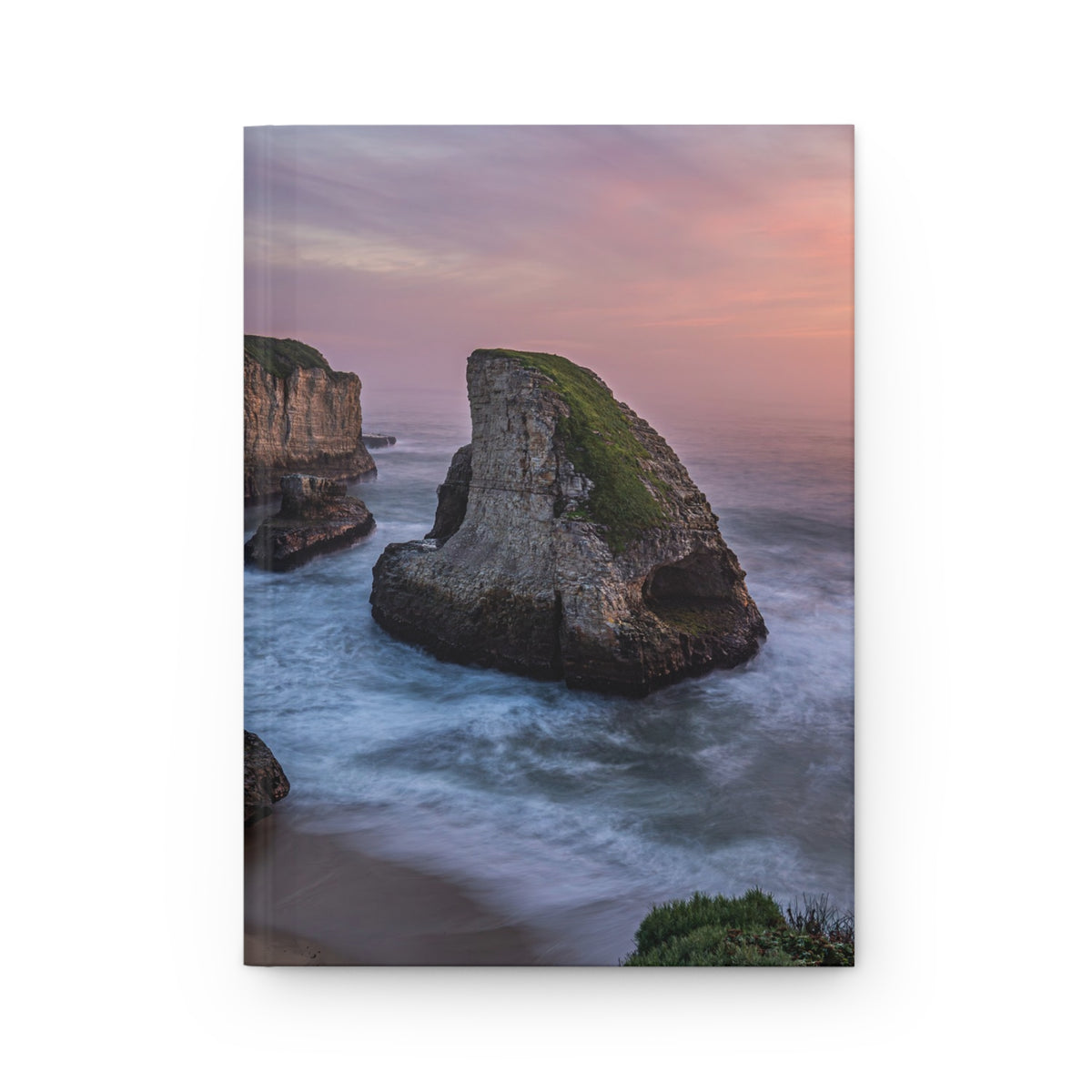 Hardcover Journal Matte (Lined): Shark Fin Cove