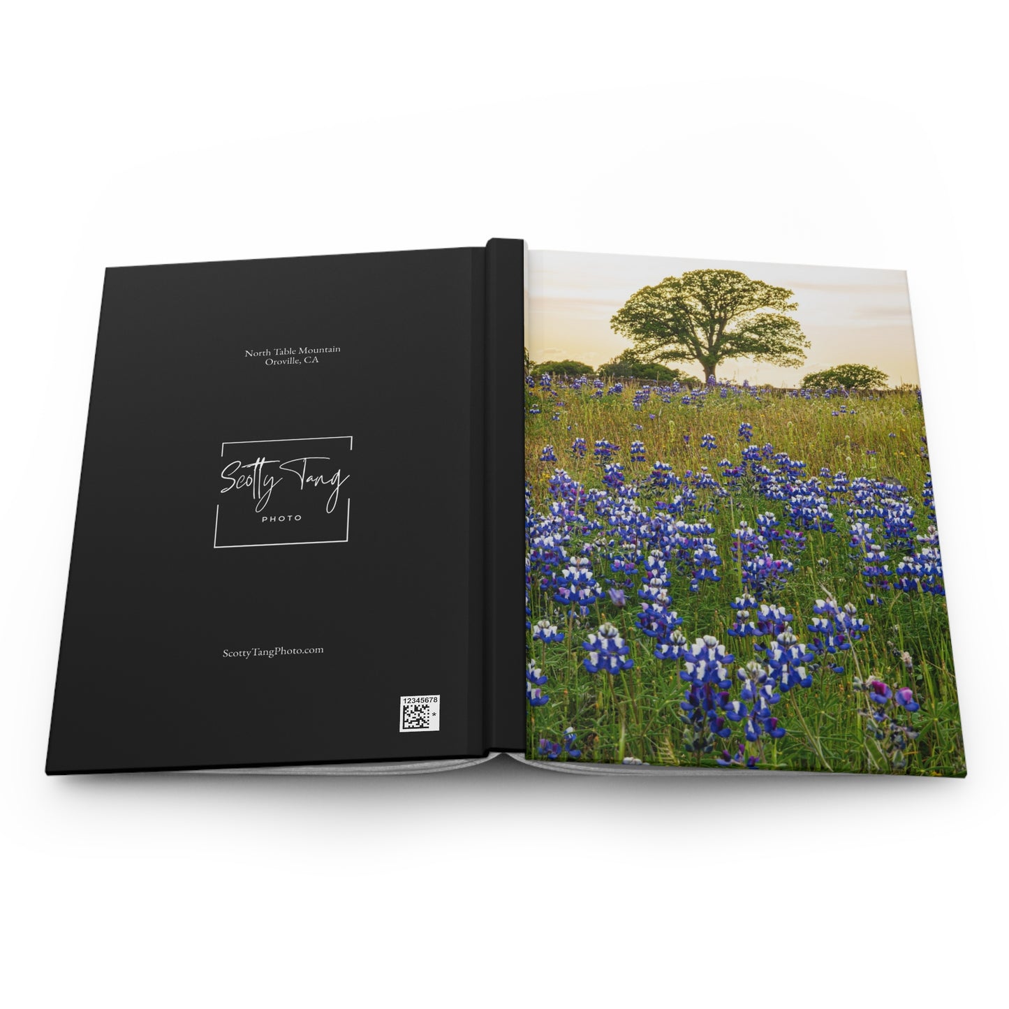 Hardcover Journal/Notebook - Lupine Tree