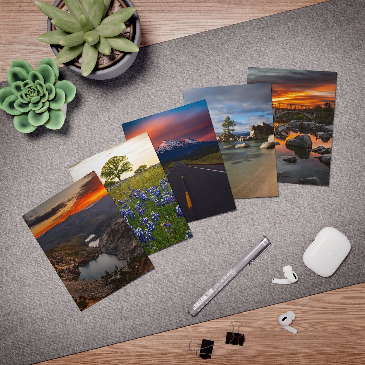 Multi-Design Greeting Cards (5-Pack) - Scenic