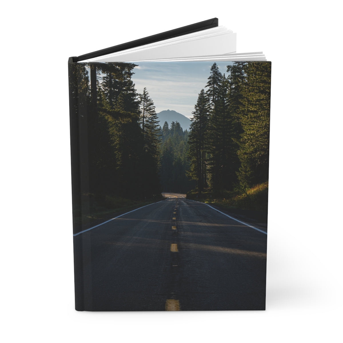 Hardcover Notebook/Journal:  Road to Lassen