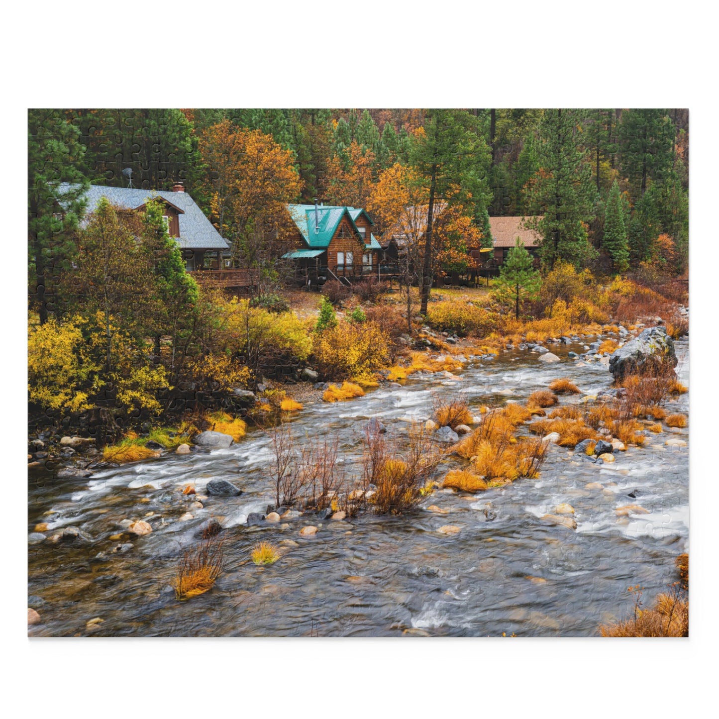 Puzzle (500-Piece) Fall on Hwy 50