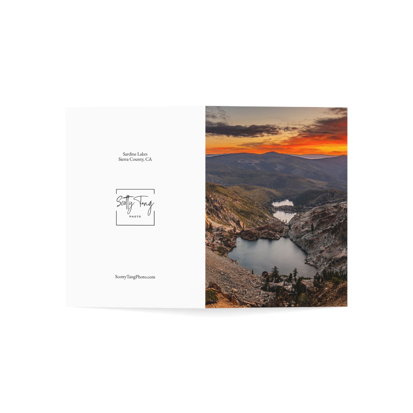Greeting Cards (10) Sardine Lakes