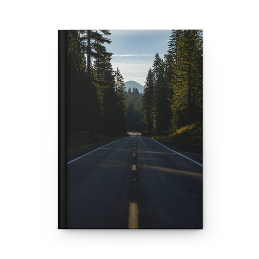 Hardcover Notebook/Journal: Mountain Road