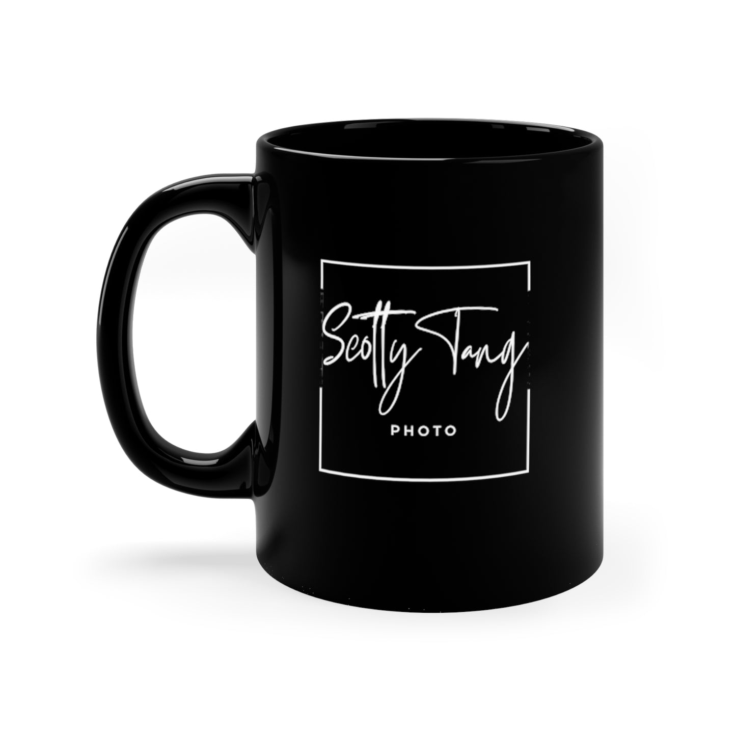 Black Coffee Mug, 11oz