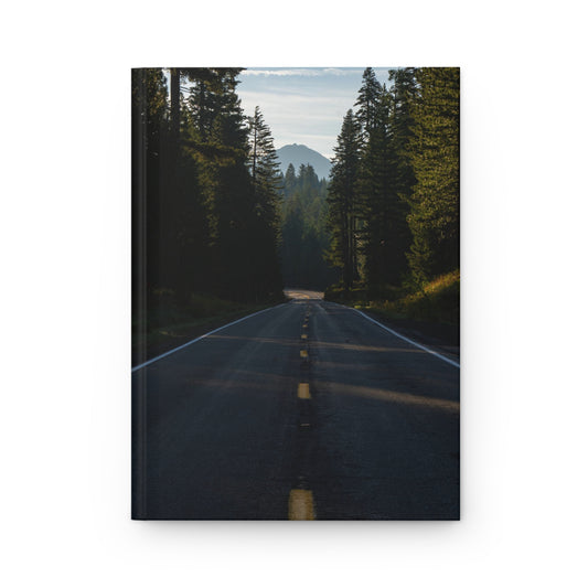 Hardcover Notebook/Journal: Mountain Road