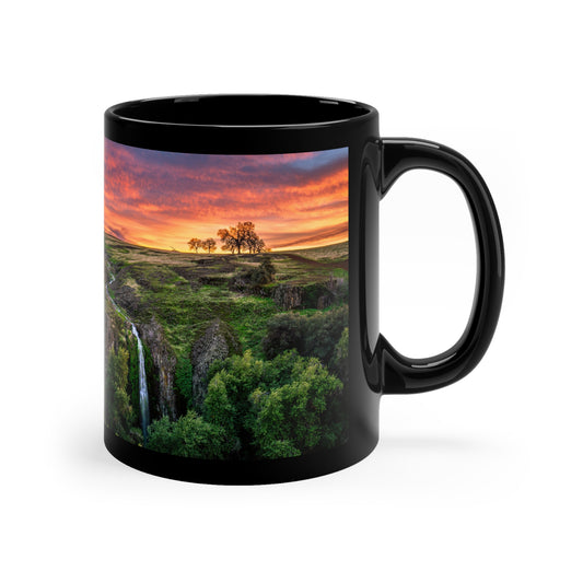 Black Coffee Mug, 11oz