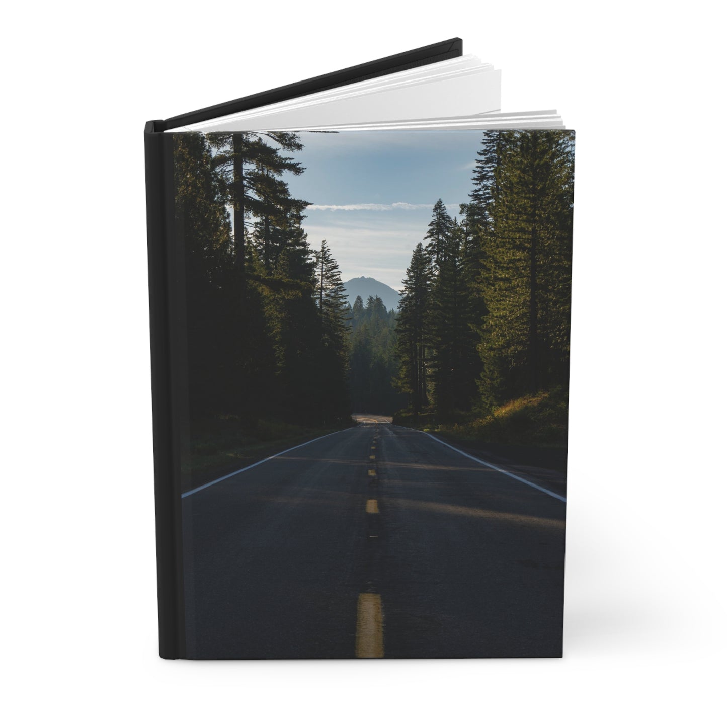 Hardcover Notebook/Journal: Mountain Road