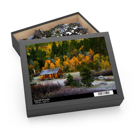 Puzzle (500-Piece) - Autumn Barn