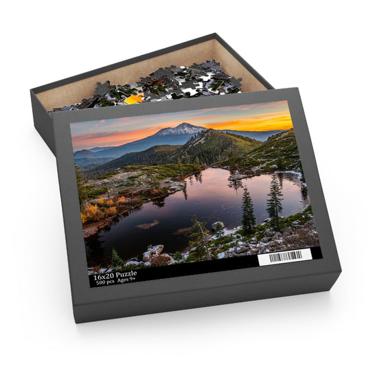 Puzzle (500-Piece) Shasta/Heart Lake