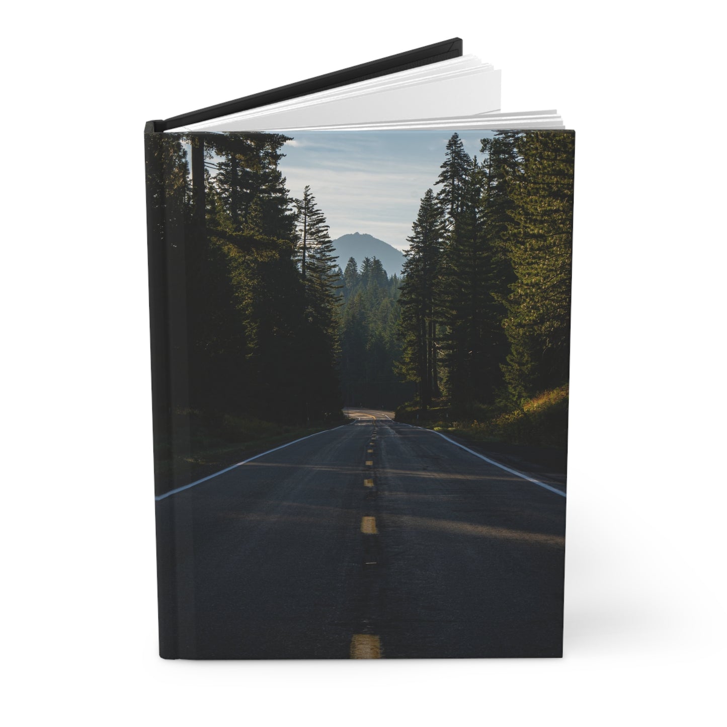 Hardcover Notebook/Journal: Lassen Road
