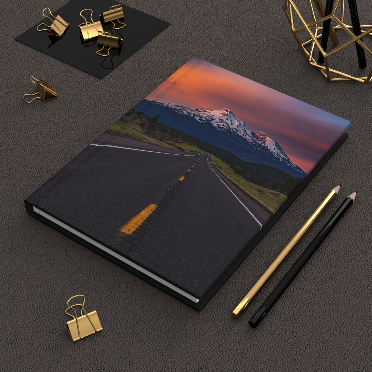 Hardcover Journal: Shasta Road