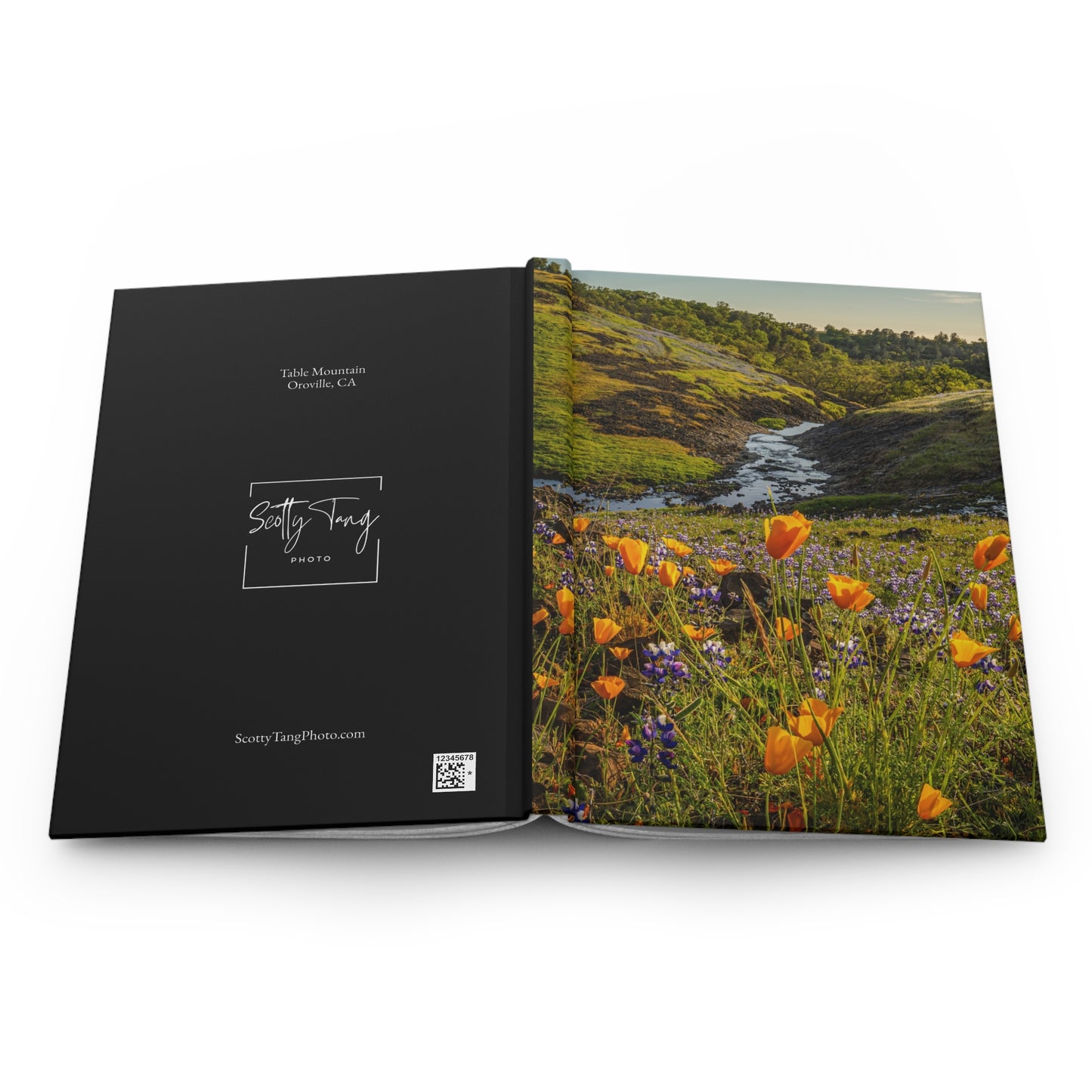 Hardcover Journal: California Poppy