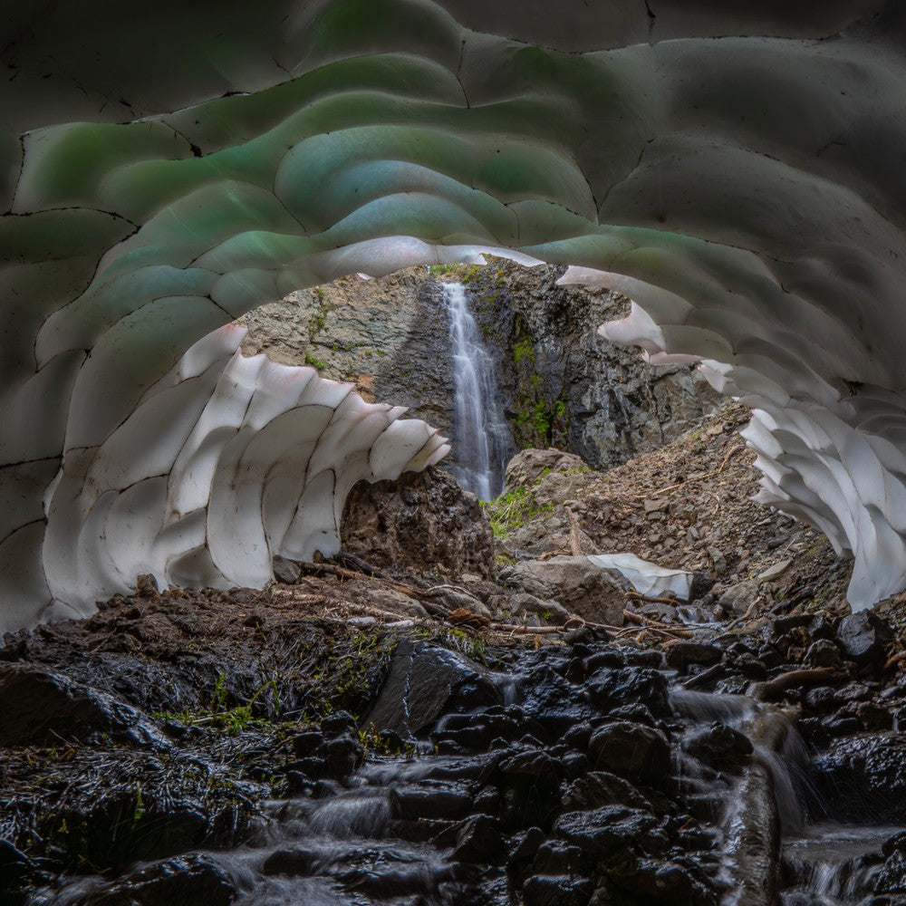 Snow Cave Fall