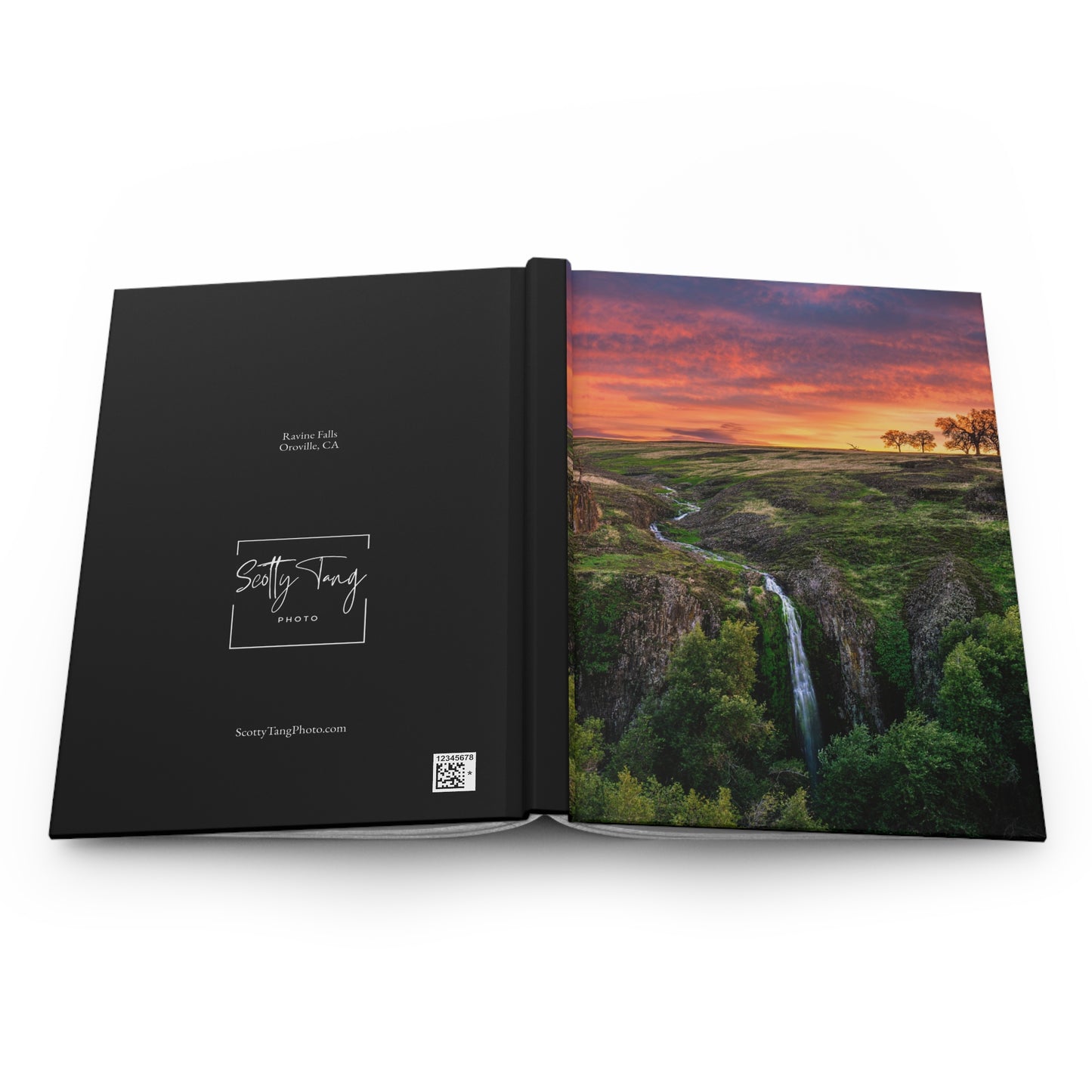 Hardcover Notebook/Journal: Ravine