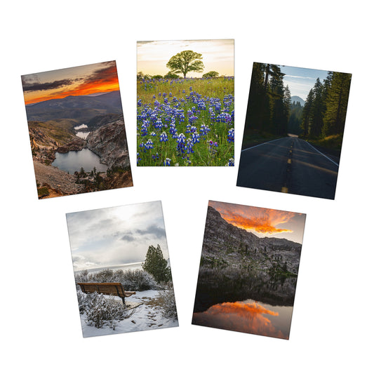 Multi-Design Greeting Cards (5-Pack) - Scenic
