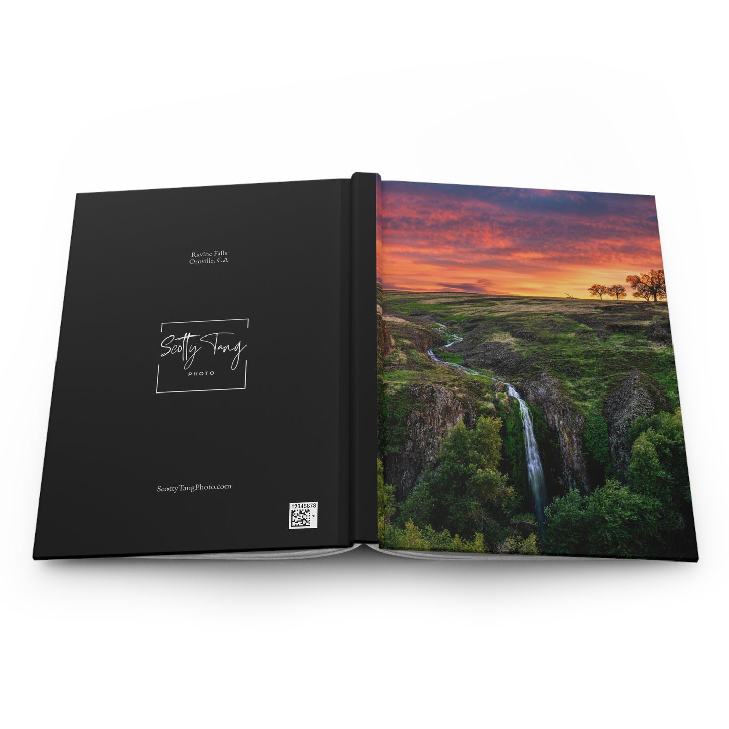 Hardcover Notebook/Journal: Ravine
