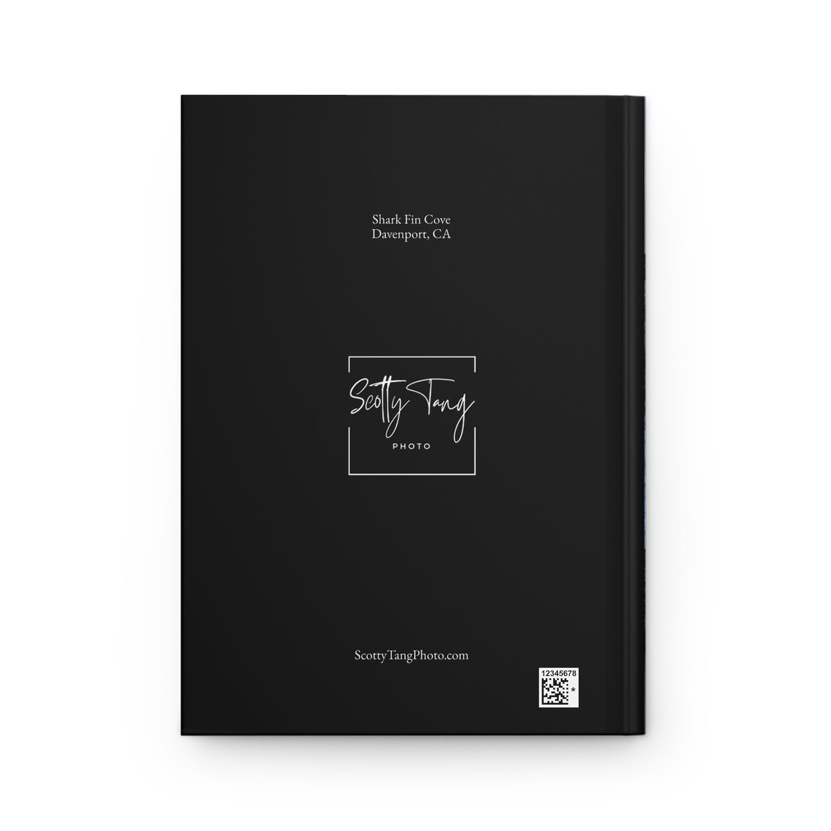 Hardcover Journal Matte (Lined): Shark Fin Cove