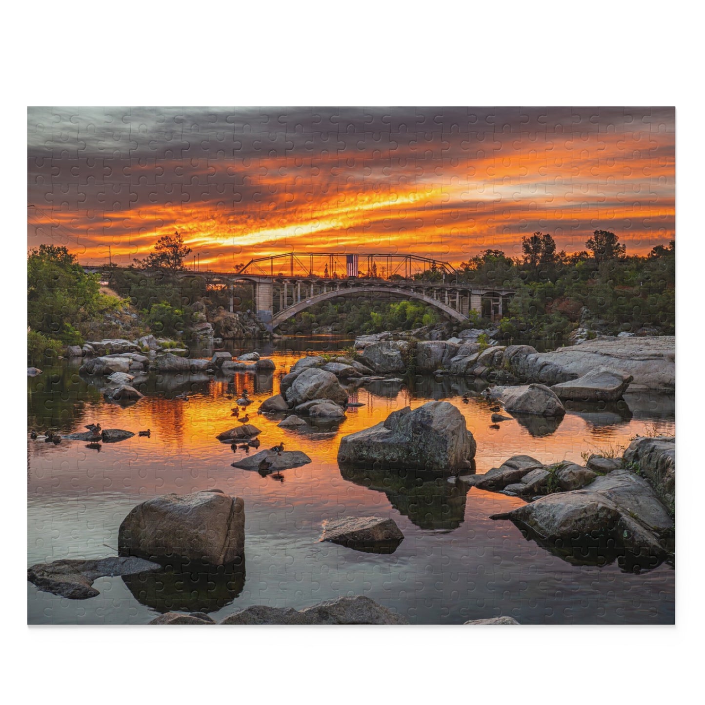 Puzzle (500-Piece) Lake Natoma: Folsom, CA