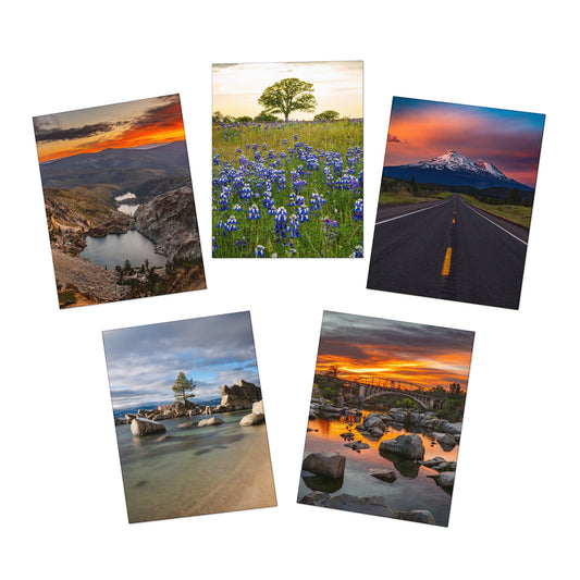 Multi-Design Greeting Cards (5-Pack) - Scenic