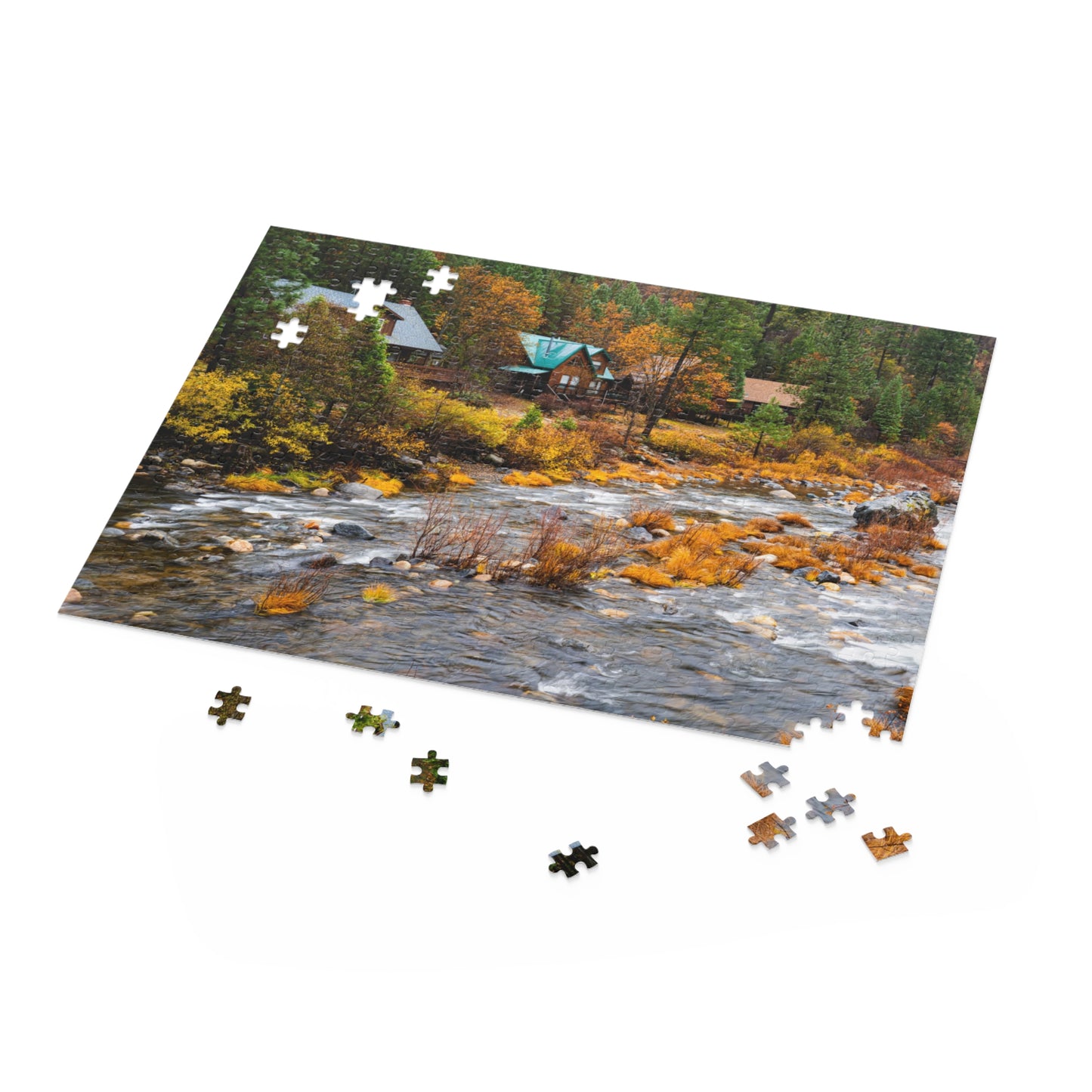 Puzzle (500-Piece) Fall on Hwy 50