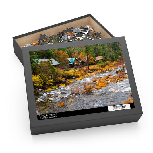 Puzzle (500-Piece) Fall on Hwy 50