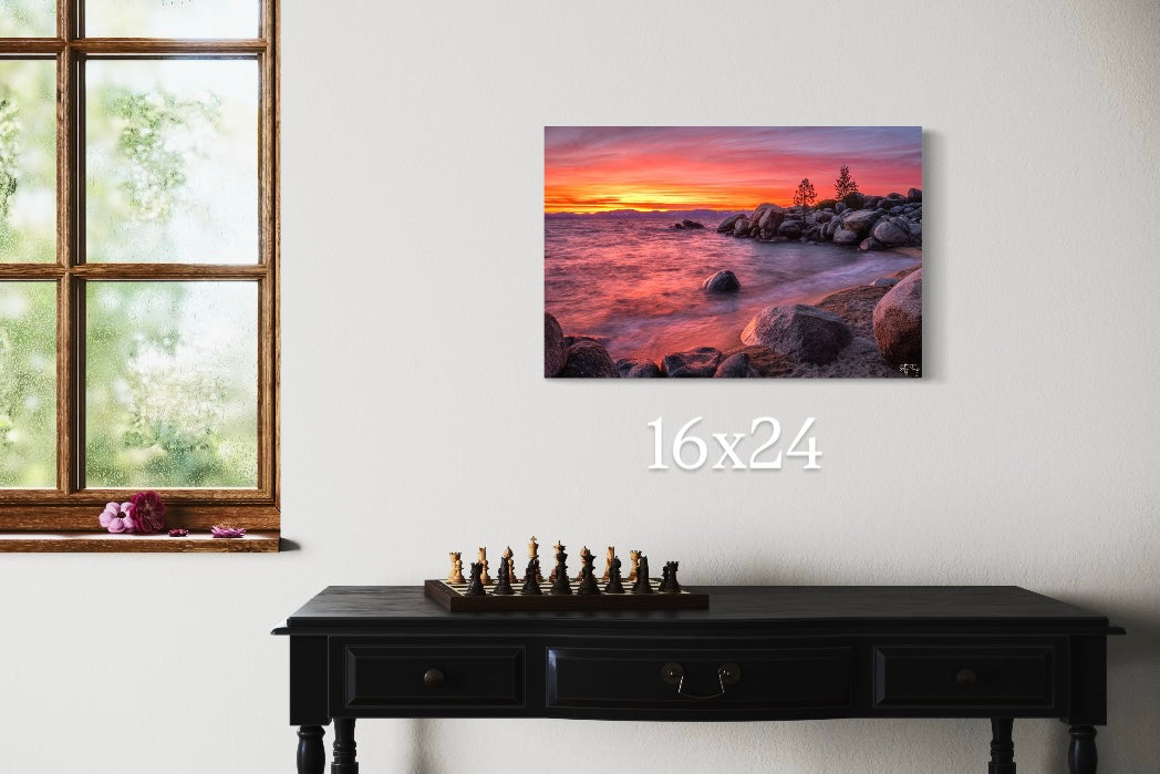 Tahoe Sunset: Chimney Beach