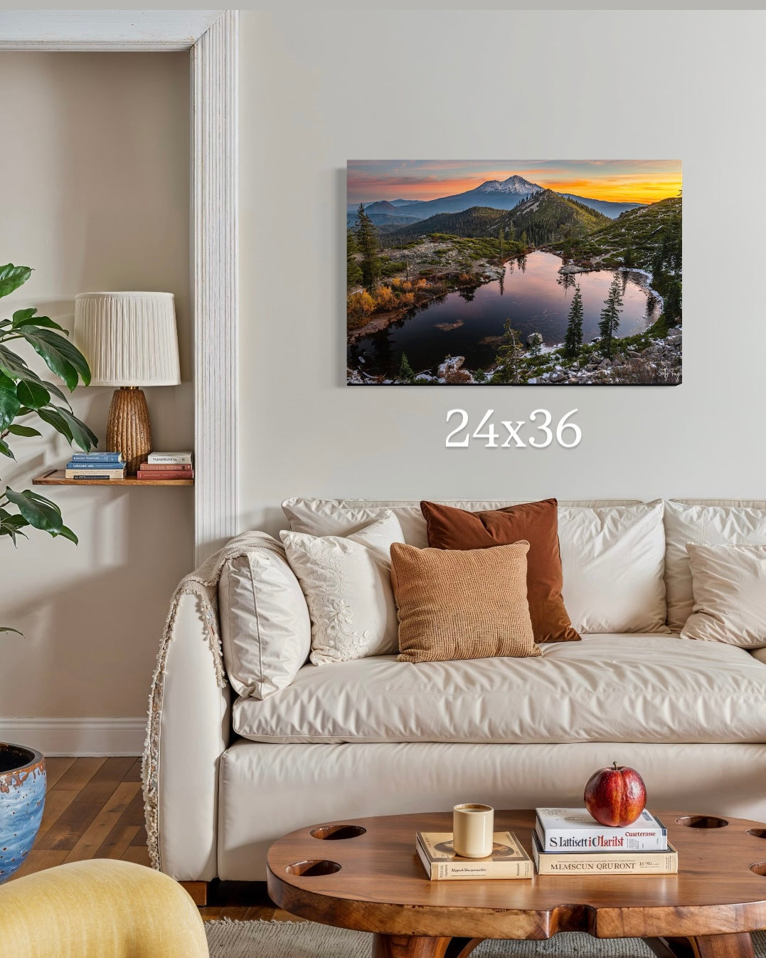 Mount Shasta and Heart Lake