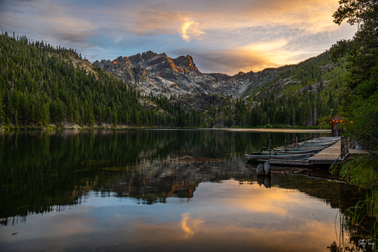 Sardine Lake and the Sierra Buttes