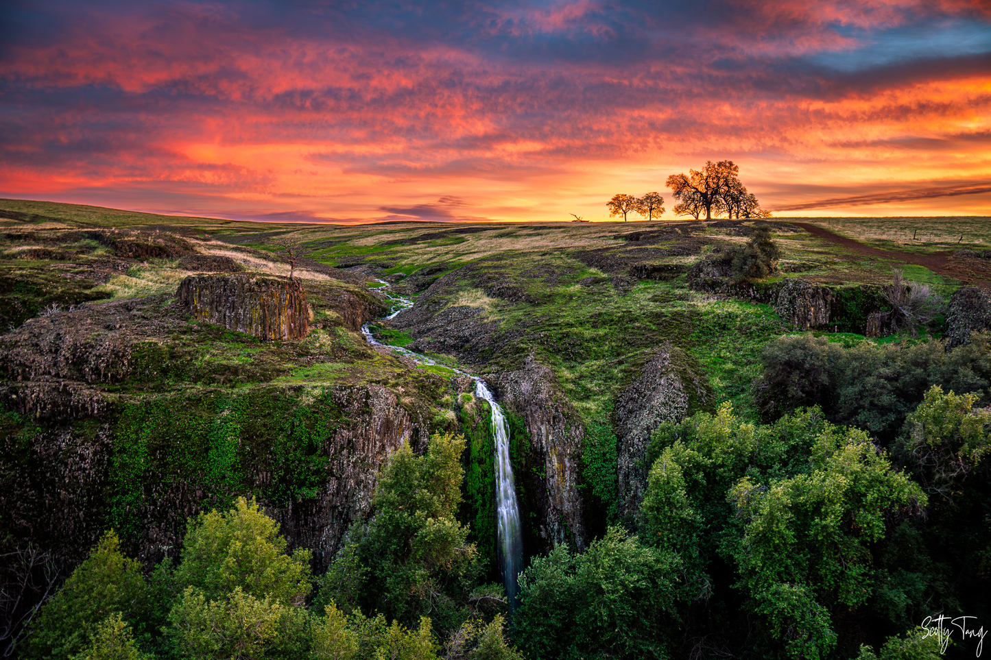 Ravine Sunset - Butte County